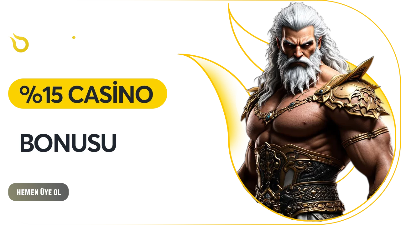 %15 CANLI&SLOT CASİNO YATIRIM BONUSU